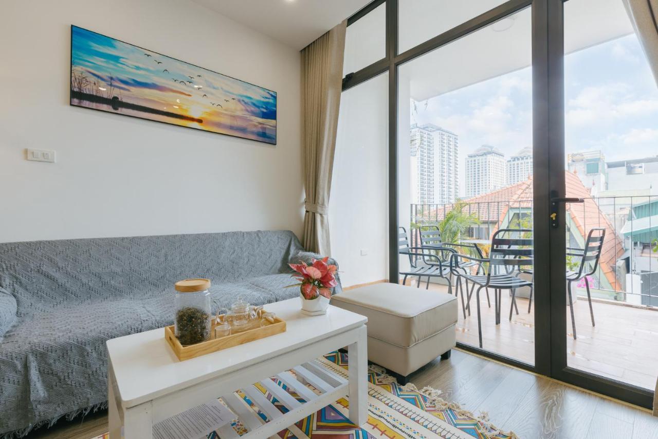 Luck Apart 9 - Hanoi Westlake Balcony Apartment Esterno foto